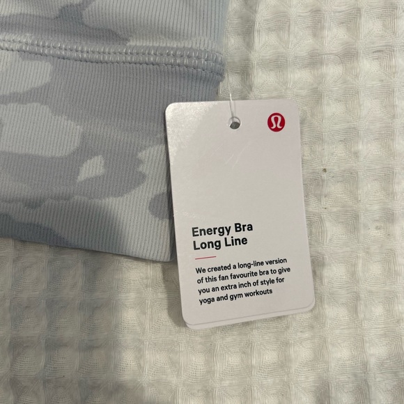 Lululemon energy, long line bra, new with tags size 14. - Picture 3 of 5